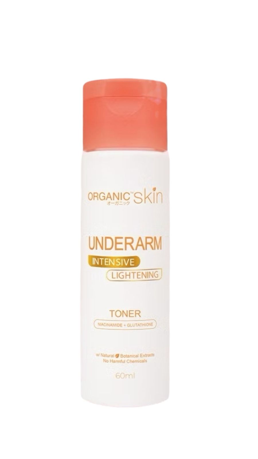 Organic skin underarm intensive lightening toner 60ml
