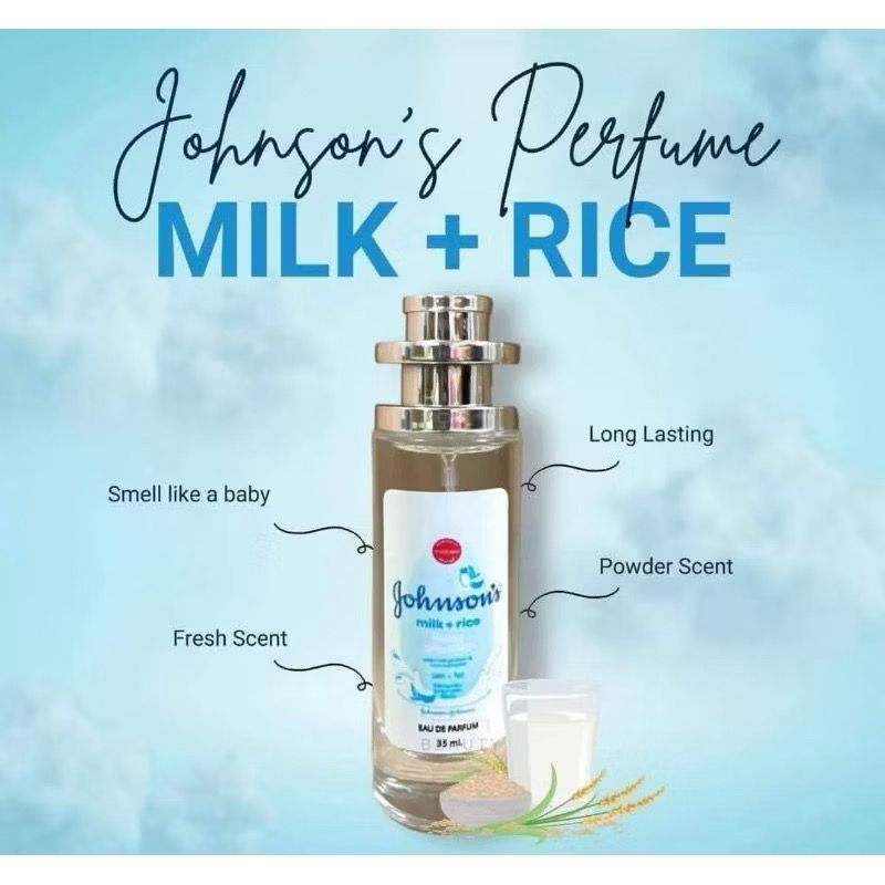 Johnson's perfume milk rice