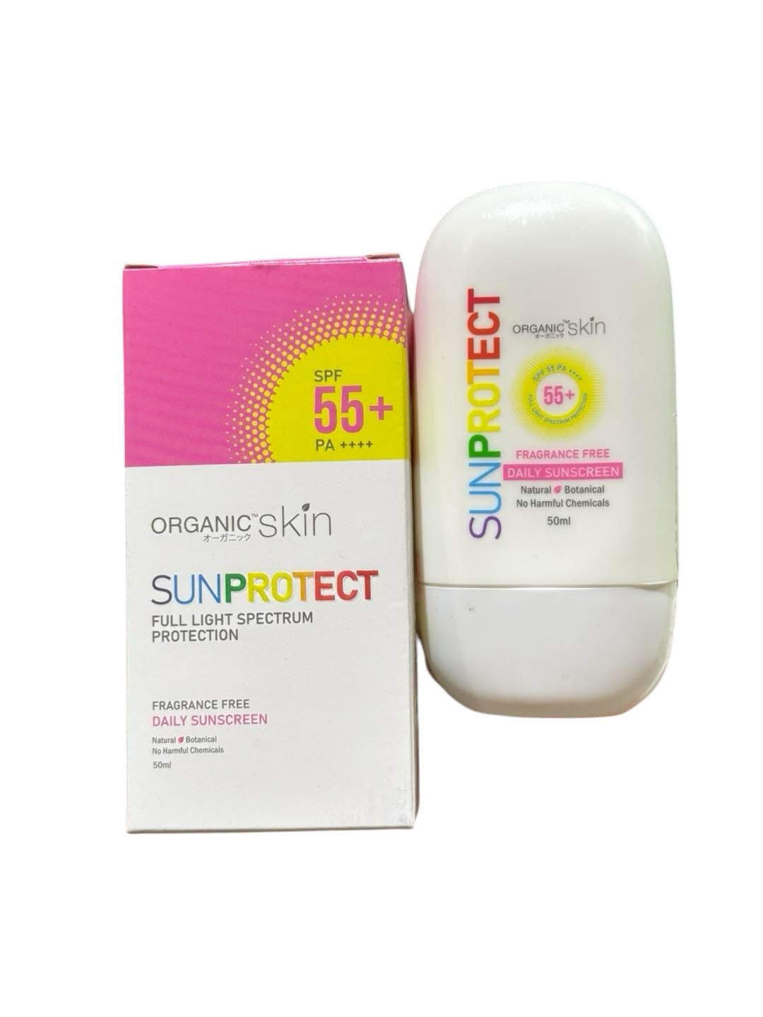 Organic skin Sunprotect full light spectrum protection