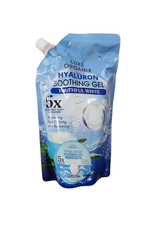 LUXE ORGANIX Hyaluron soothing gel youthfull white