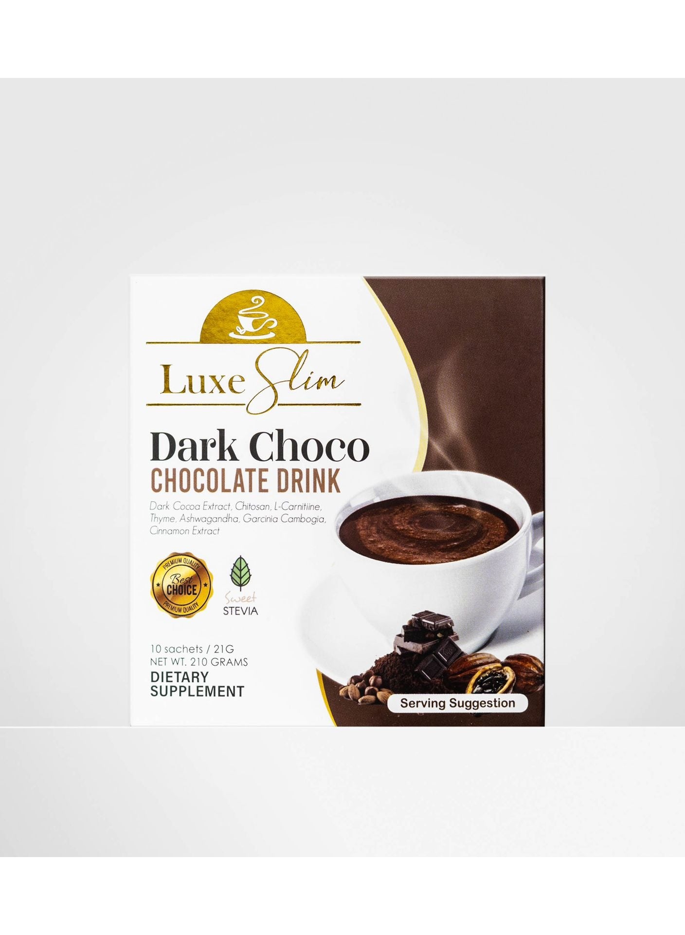 Luxe Slim Dark Choco Chocolate Drink