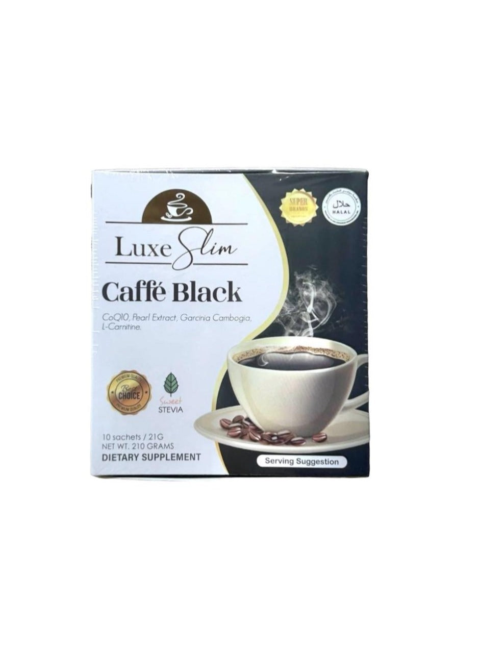 Luxe Slim Caffe black, 10 sachets