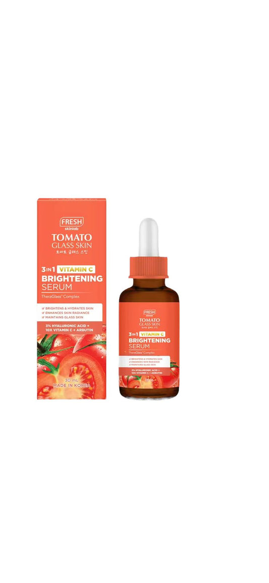 Fresh skinlab Tomato glass skin serum brightening 3in1 vitamin c