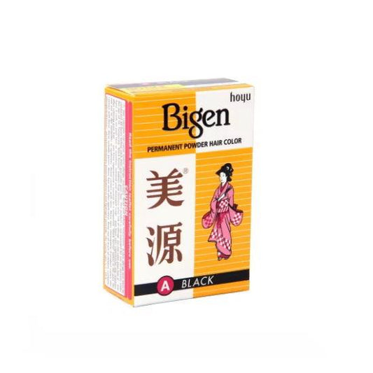 Hoyu Bigen permanent powder hair color black