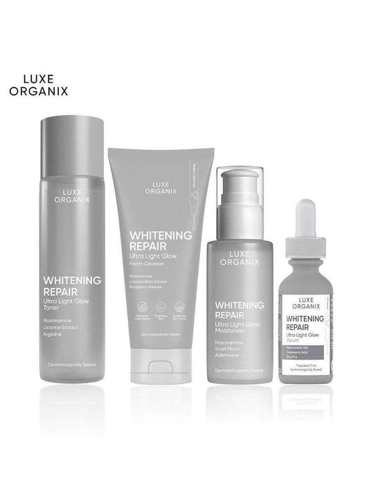 LUXE ORGANIX Luxe Organix Whitening Repair Cleanser / Toner / Moisturizer / Serum