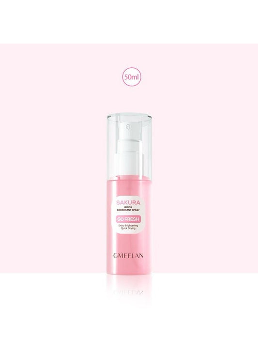 GMEELAN Gmeelan Sakura gluta deodorant spary brighten up underarm