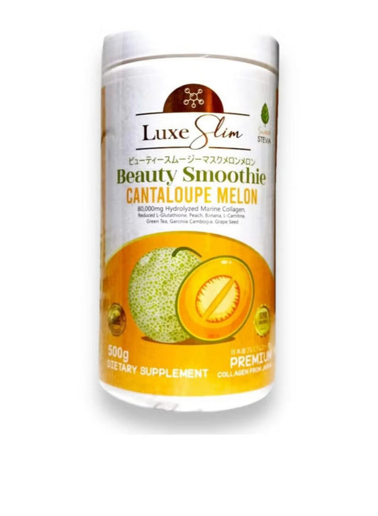 Luxe Slim Beauty Smoothie Cantaloupe Melon Canister 500g